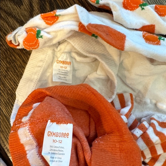 Gymboree Pumpkin Dress and Tights - Picture 3 of 6